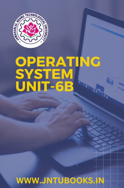 OPERATING  SYSTEM UNIT-6B
